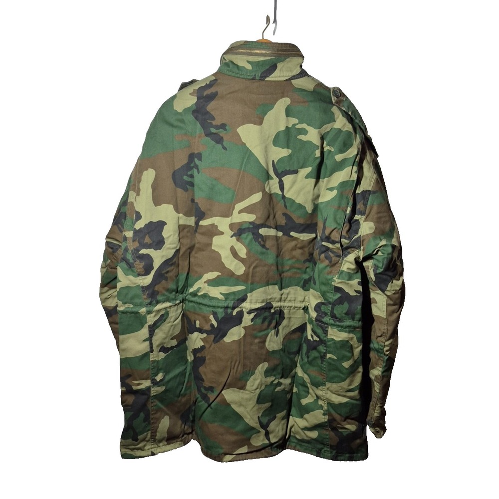 Men's Camouflage Field Jacket - Green Camo - Picture 2 of 9
